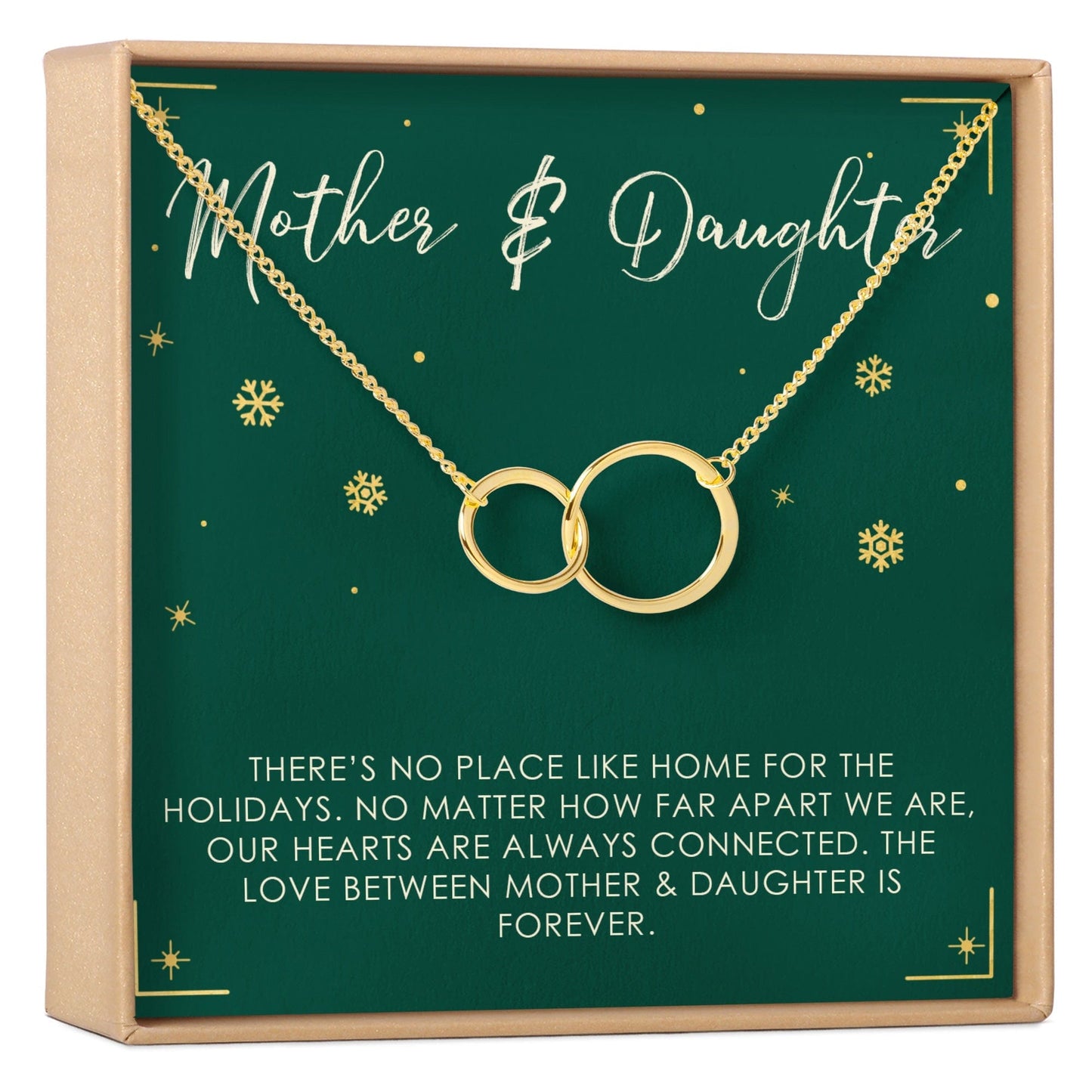 Mother & Daughter Christmas Necklace, Multiple Styles