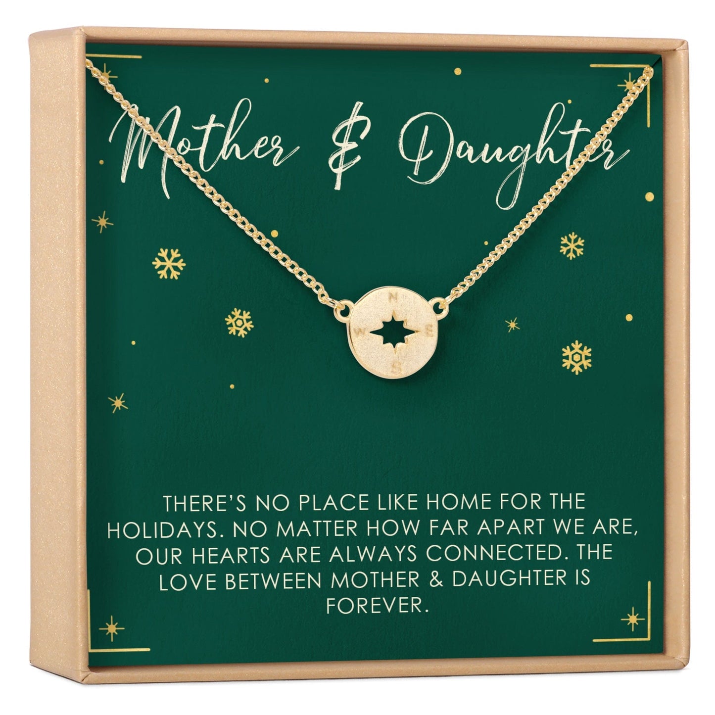 Mother & Daughter Christmas Necklace, Multiple Styles