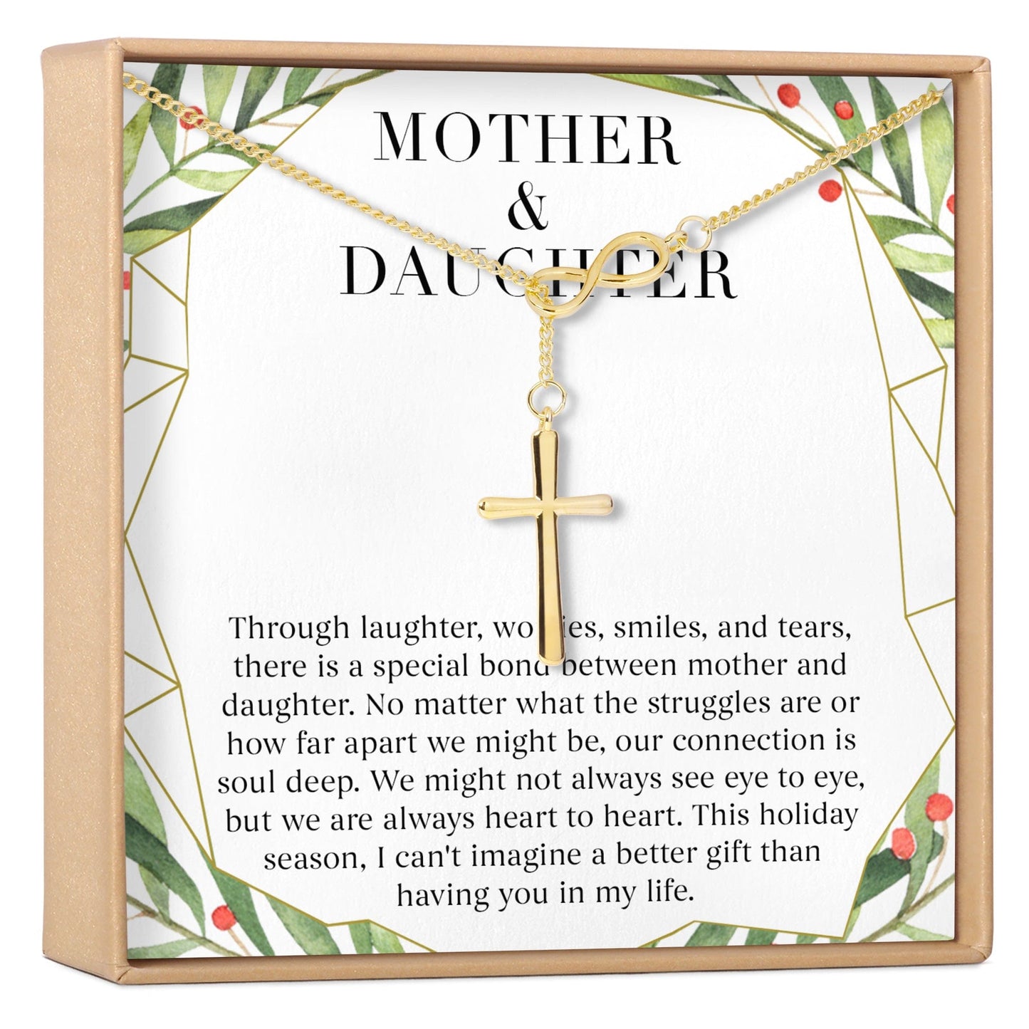 Mother & Daughter Christmas Necklace, Multiple Styles