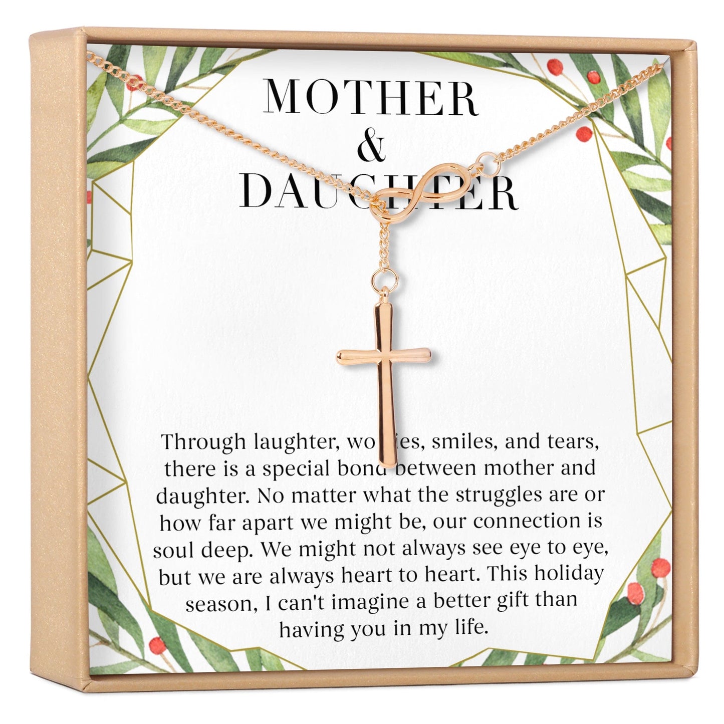 Mother & Daughter Christmas Necklace, Multiple Styles