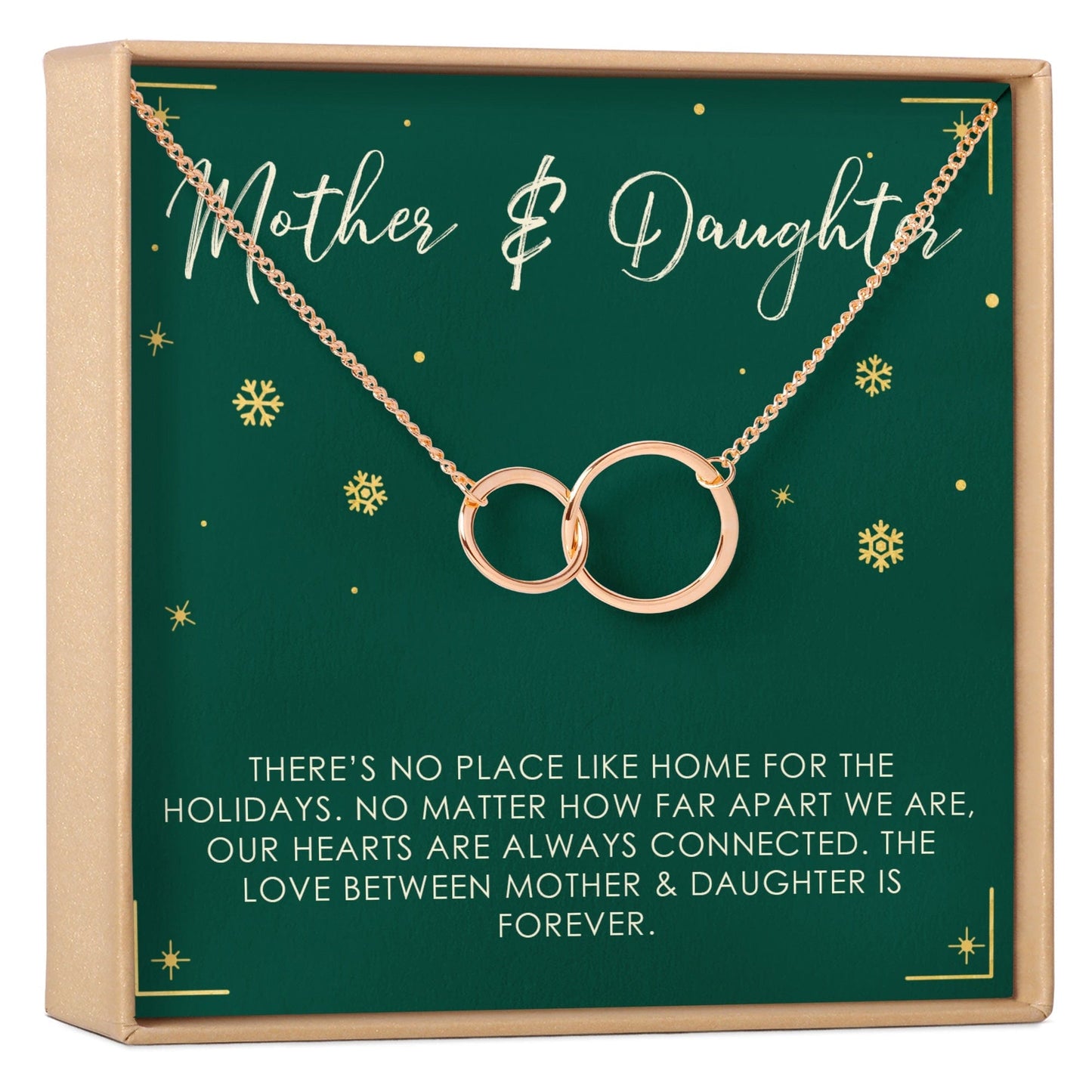 Mother & Daughter Christmas Necklace, Multiple Styles