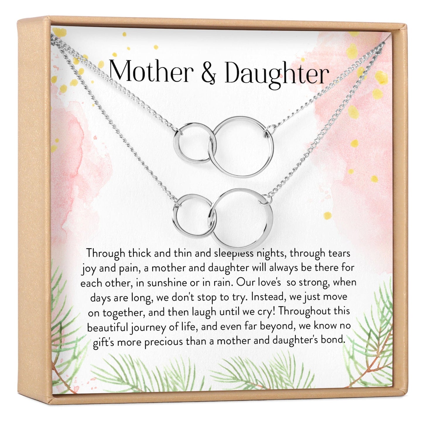 Mother & Daughter Necklace, Multiple Styles