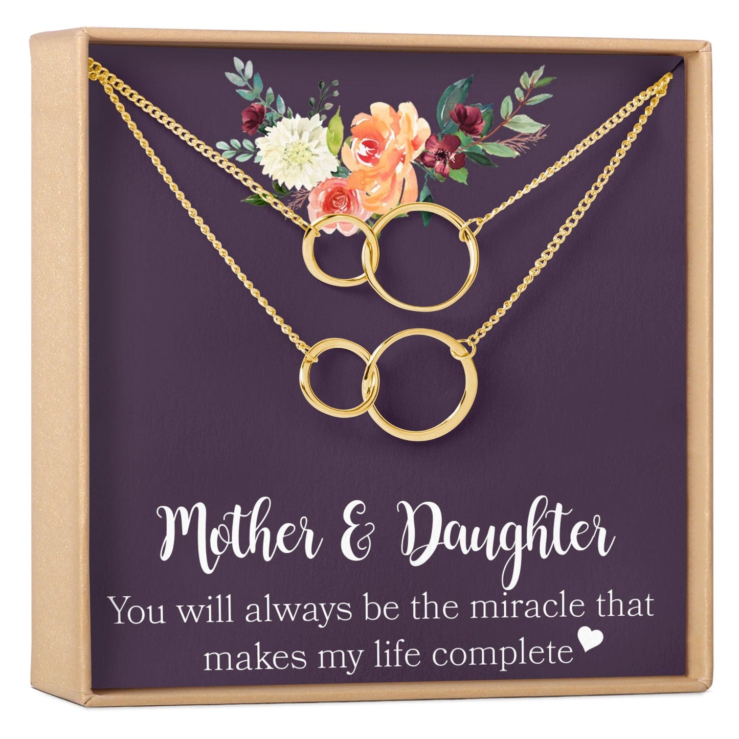 Mother & Daughter Necklace, Multiple Styles