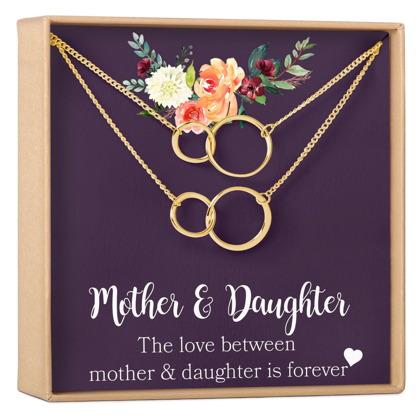 Mother & Daughter Necklace, Multiple Styles