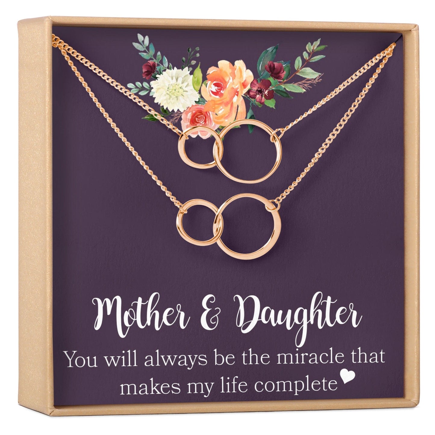 Mother & Daughter Necklace, Multiple Styles