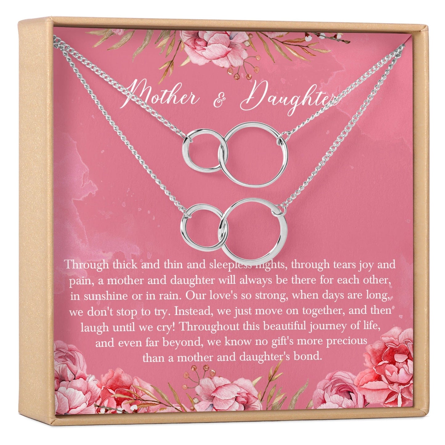 Mother & Daughter Necklace, Multiple Styles