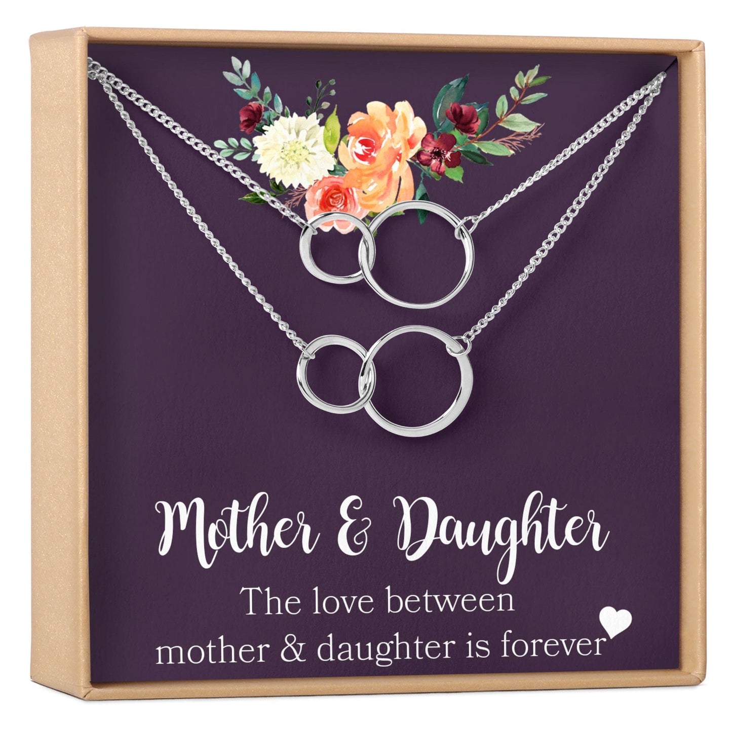 Mother & Daughter Necklace, Multiple Styles