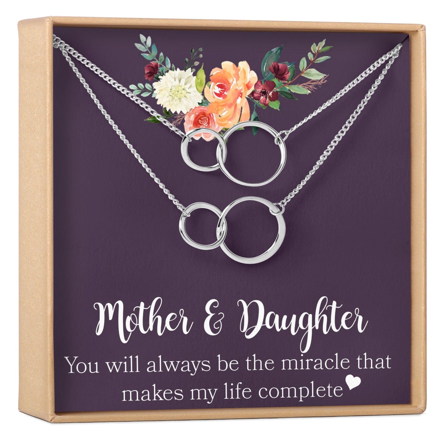 Mother & Daughter Necklace, Multiple Styles