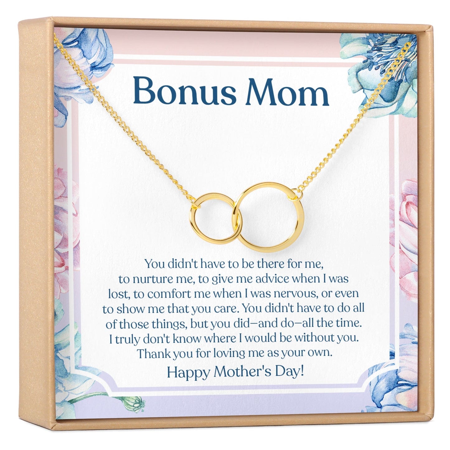 Mother's Day Double Circles Necklace