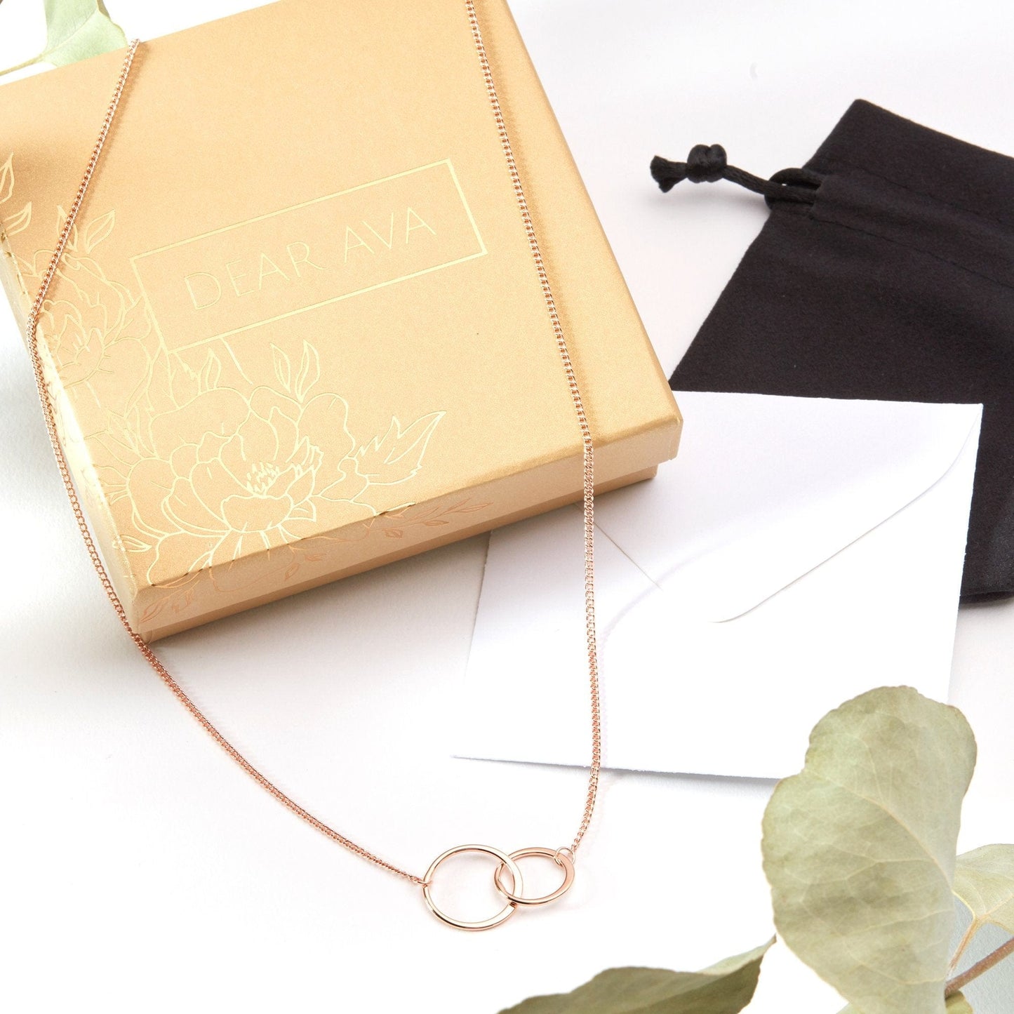 Mother's Day Double Circles Necklace