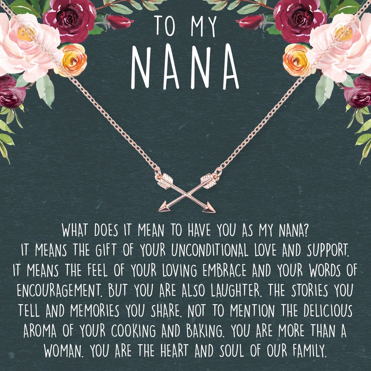 Nana Double Intersecting Arrows Necklace