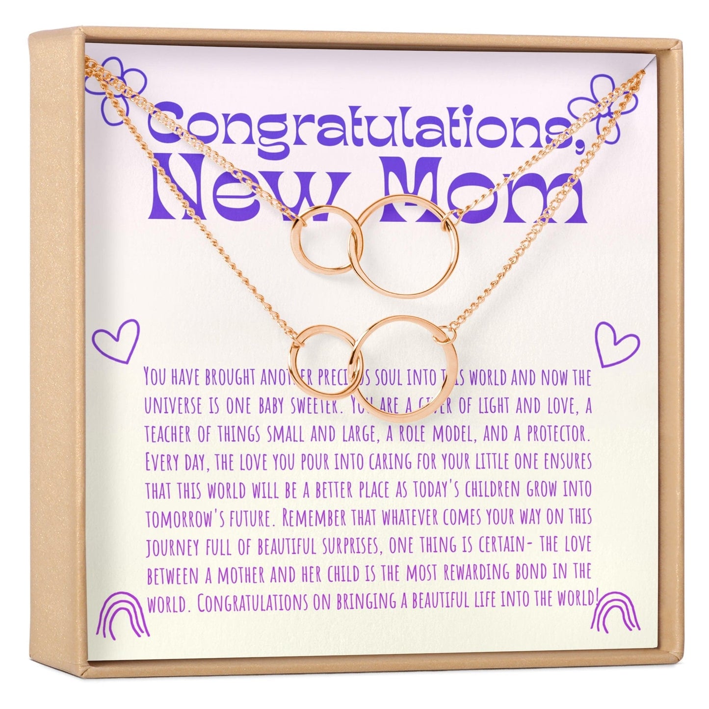 New Mom Necklace, Multiple Styles