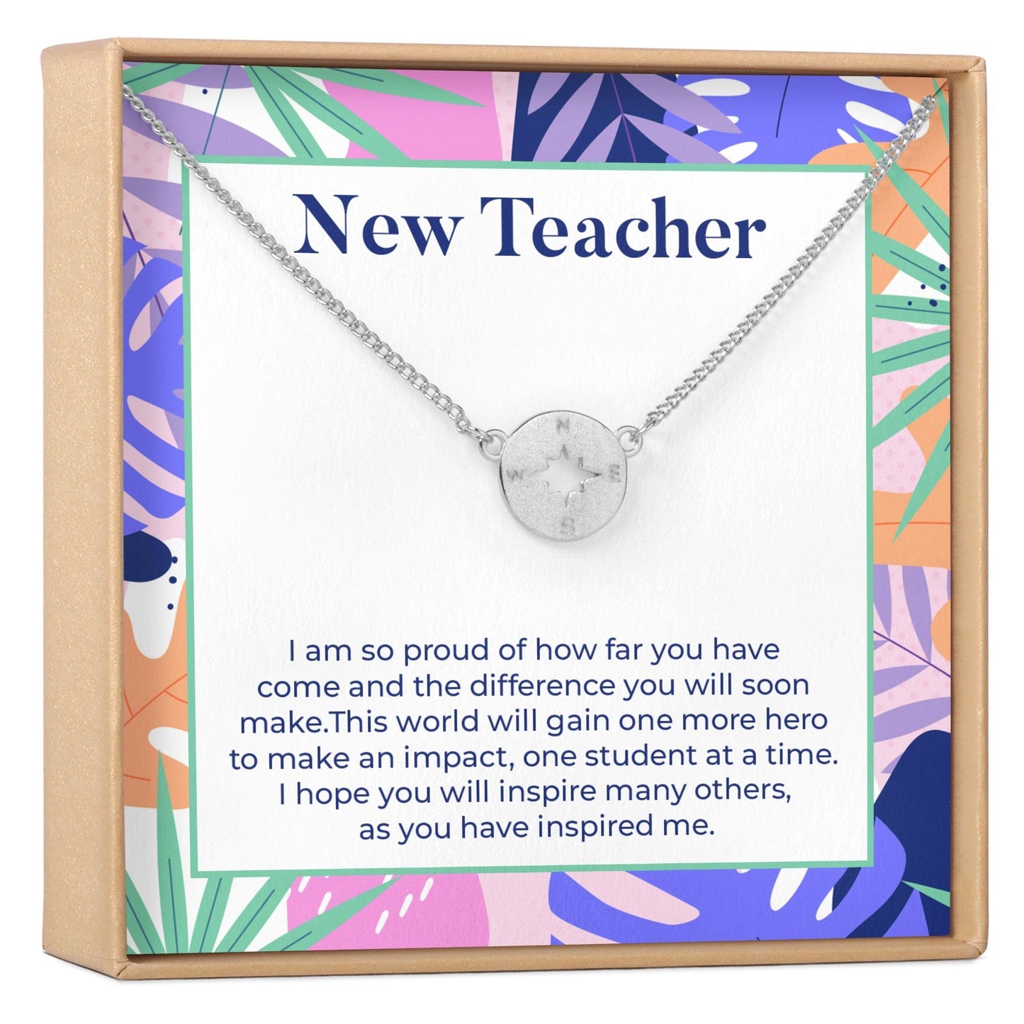 New Teacher Necklace, Multiple Styles Jewelry