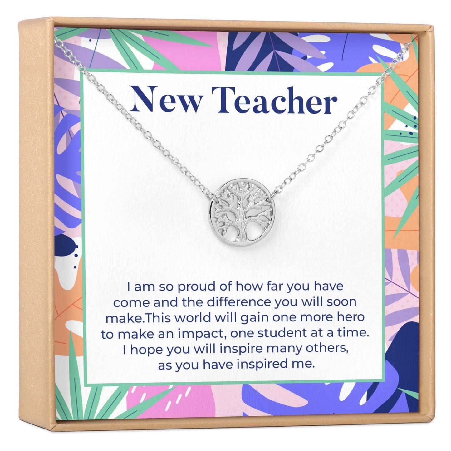 New Teacher Necklace, Multiple Styles Jewelry