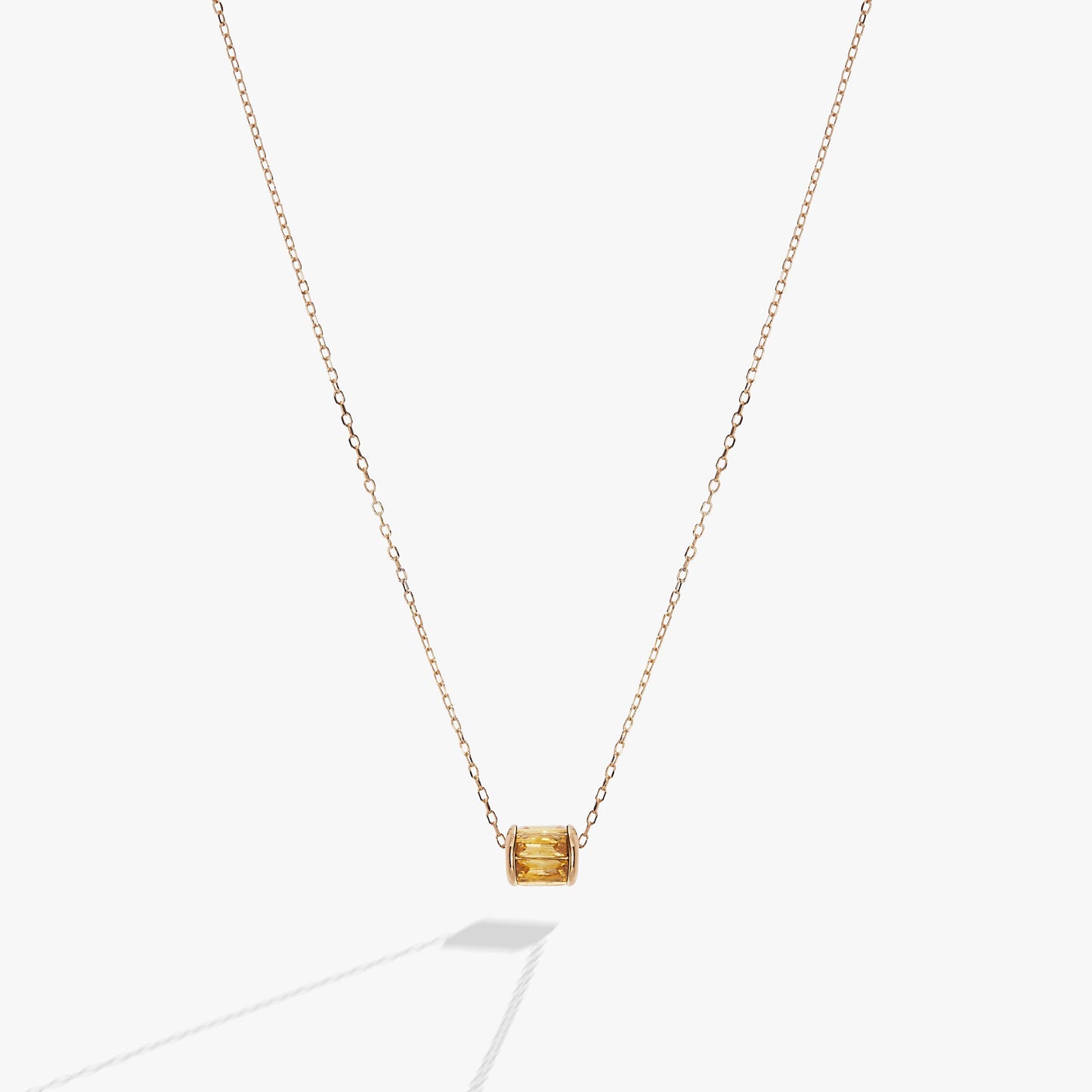 November Birthstone Precious Pendant Necklace