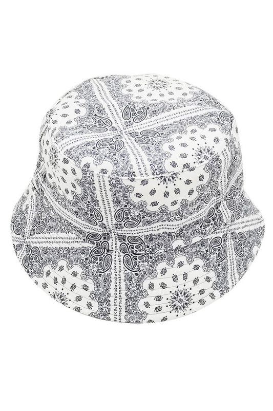 PAISLEY PRINT BUCKET HAT