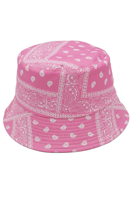 PAISLEY REVERSIBLE BUCKET HAT