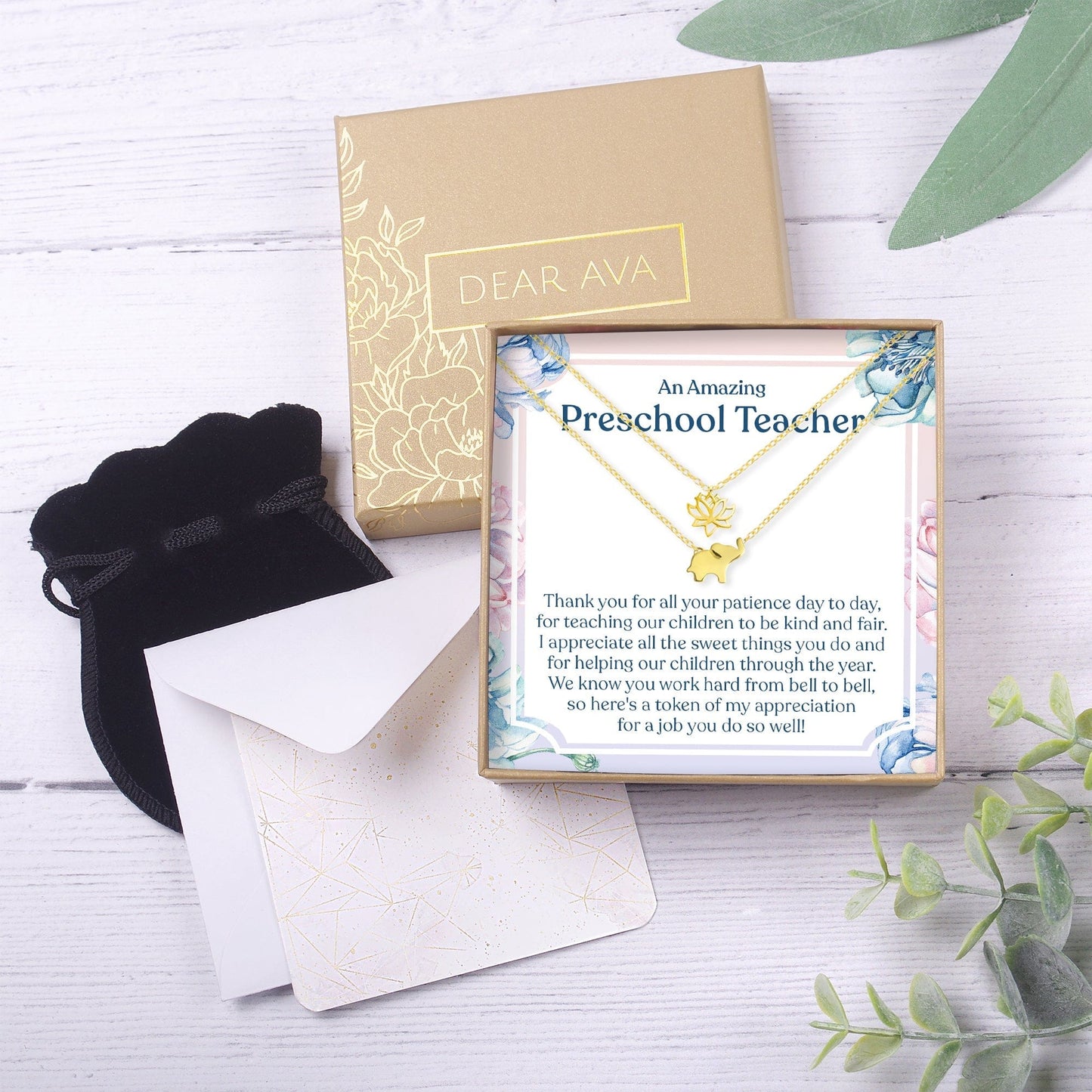 Preschool Teacher Necklace, Multiple Styles Jewelry