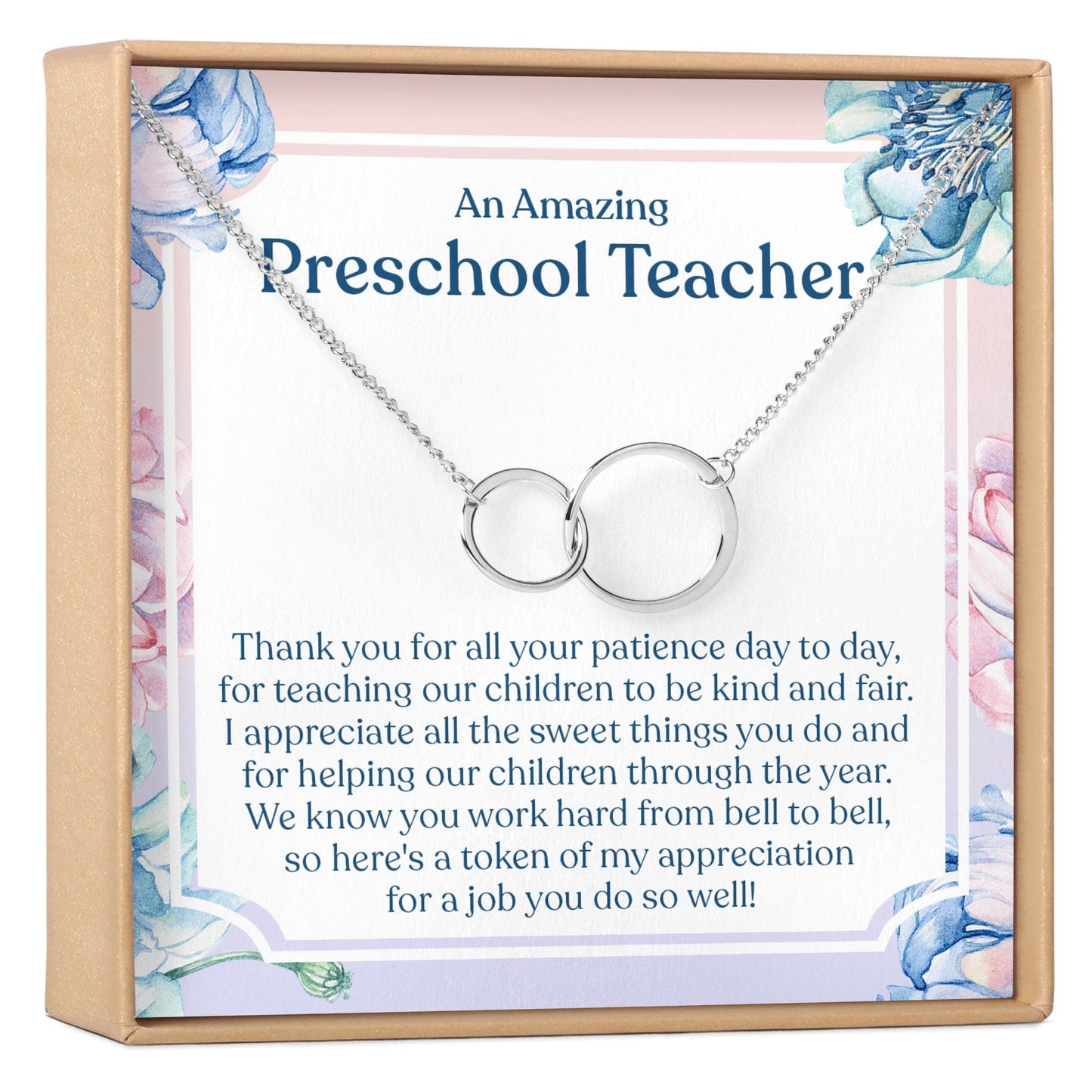 Preschool Teacher Necklace, Multiple Styles Jewelry