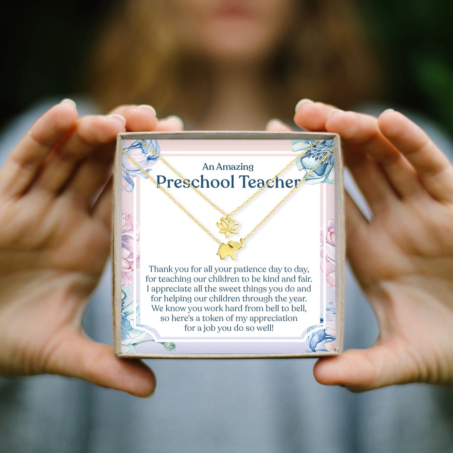 Preschool Teacher Necklace, Multiple Styles Jewelry