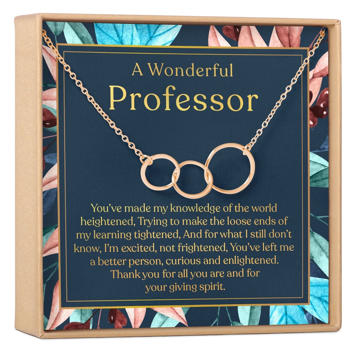 Professor Necklace, Multiple Styles Jewelry
