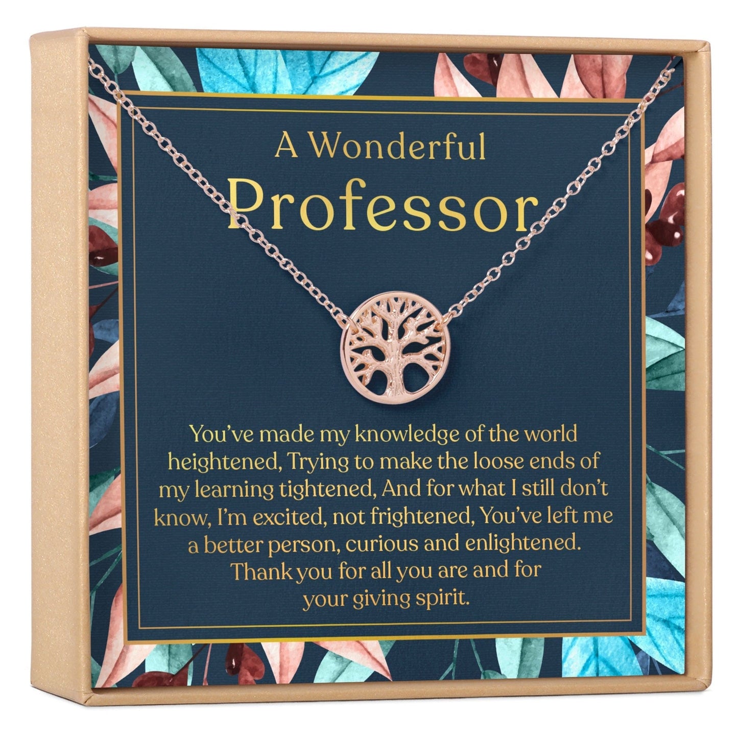 Professor Necklace, Multiple Styles Jewelry