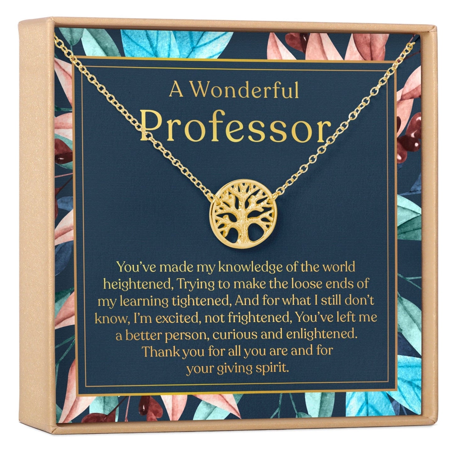 Professor Necklace, Multiple Styles Jewelry