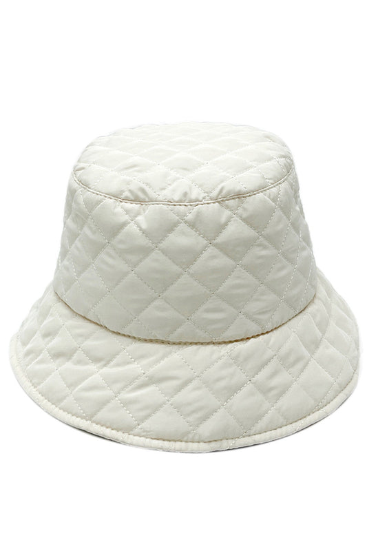 Quilted Padding Bucket Hat