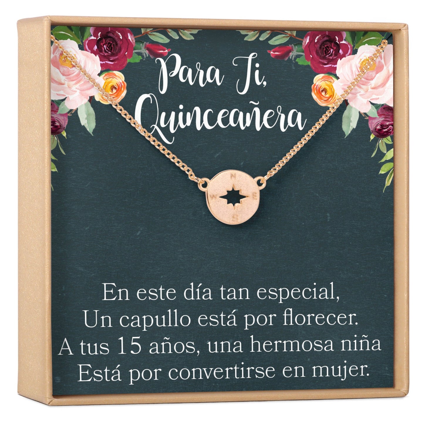 Quincea&ntilde;era Necklace, Multiple Styles