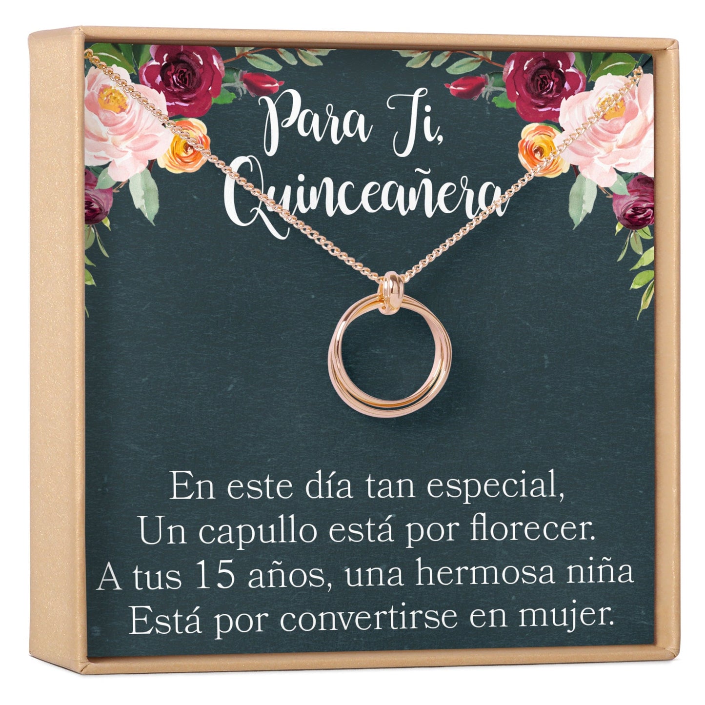Quincea&ntilde;era Necklace, Multiple Styles