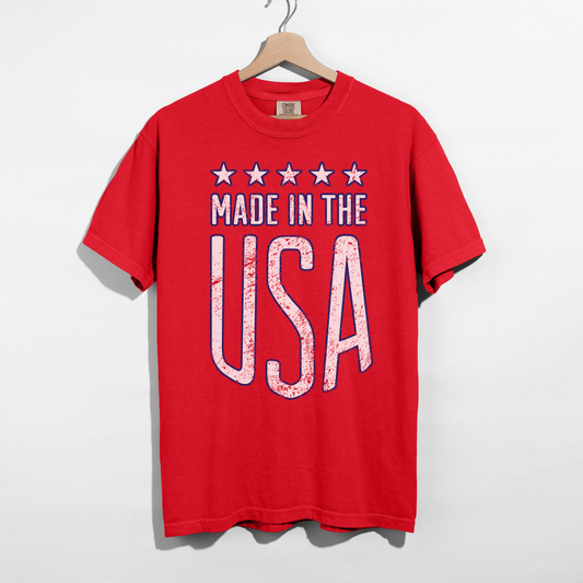 Made in the USA Graphic Tee – Patriotic