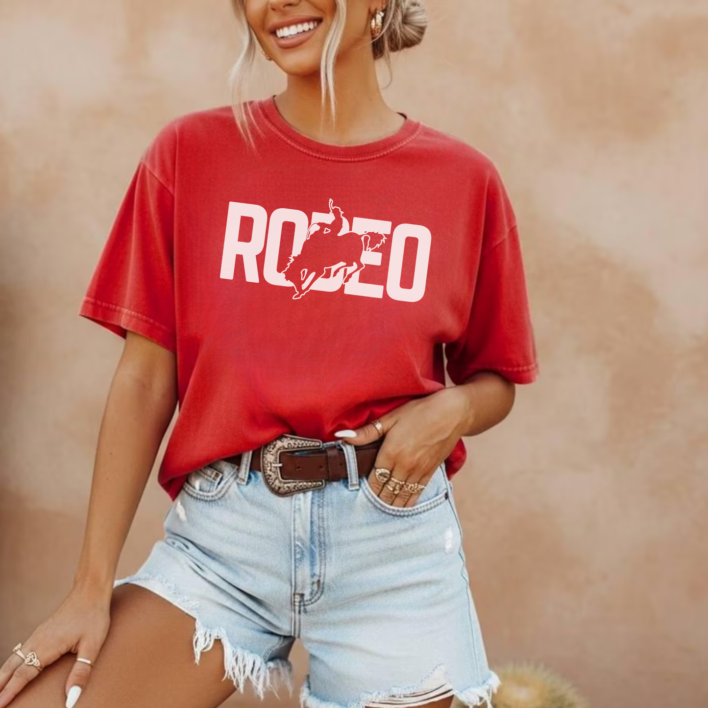 RODEO Graphic Tee | Western Cowgirl