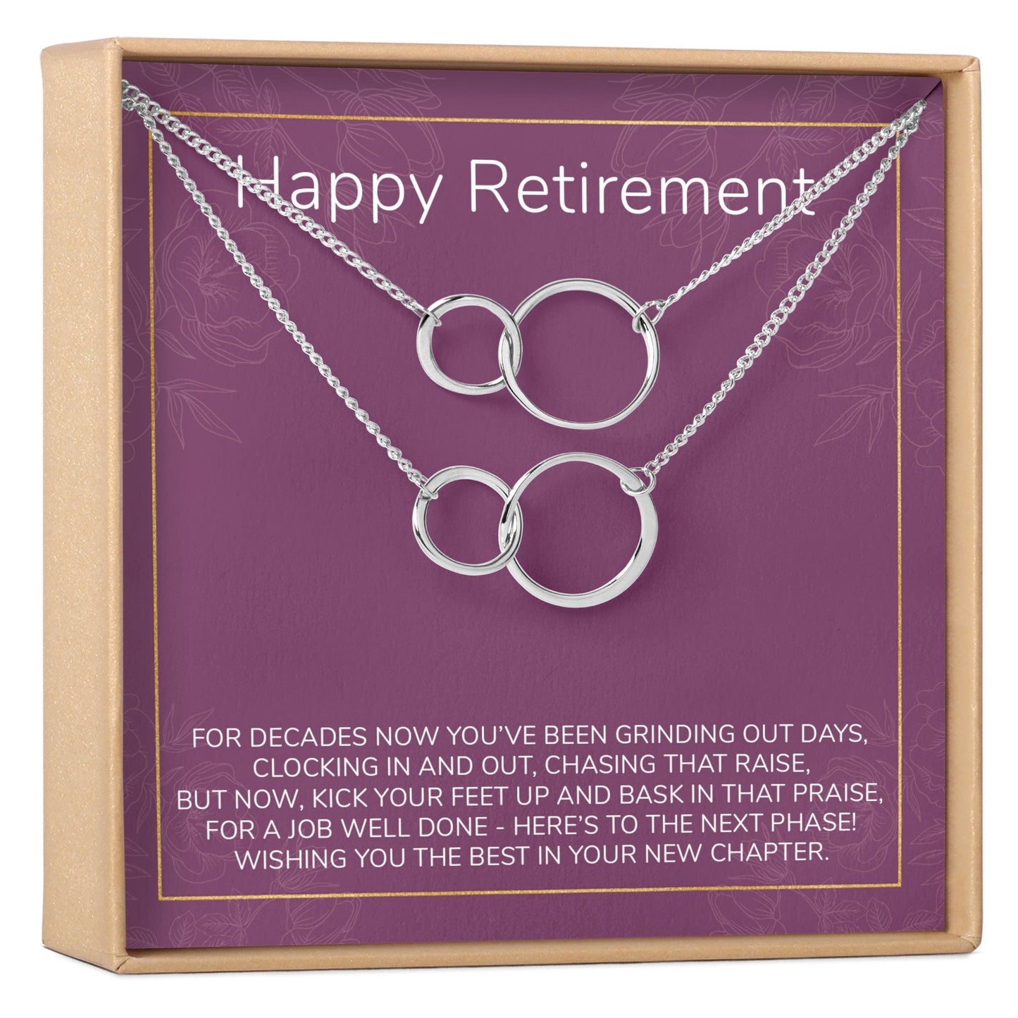 Retirement Necklace, Multiple Styles