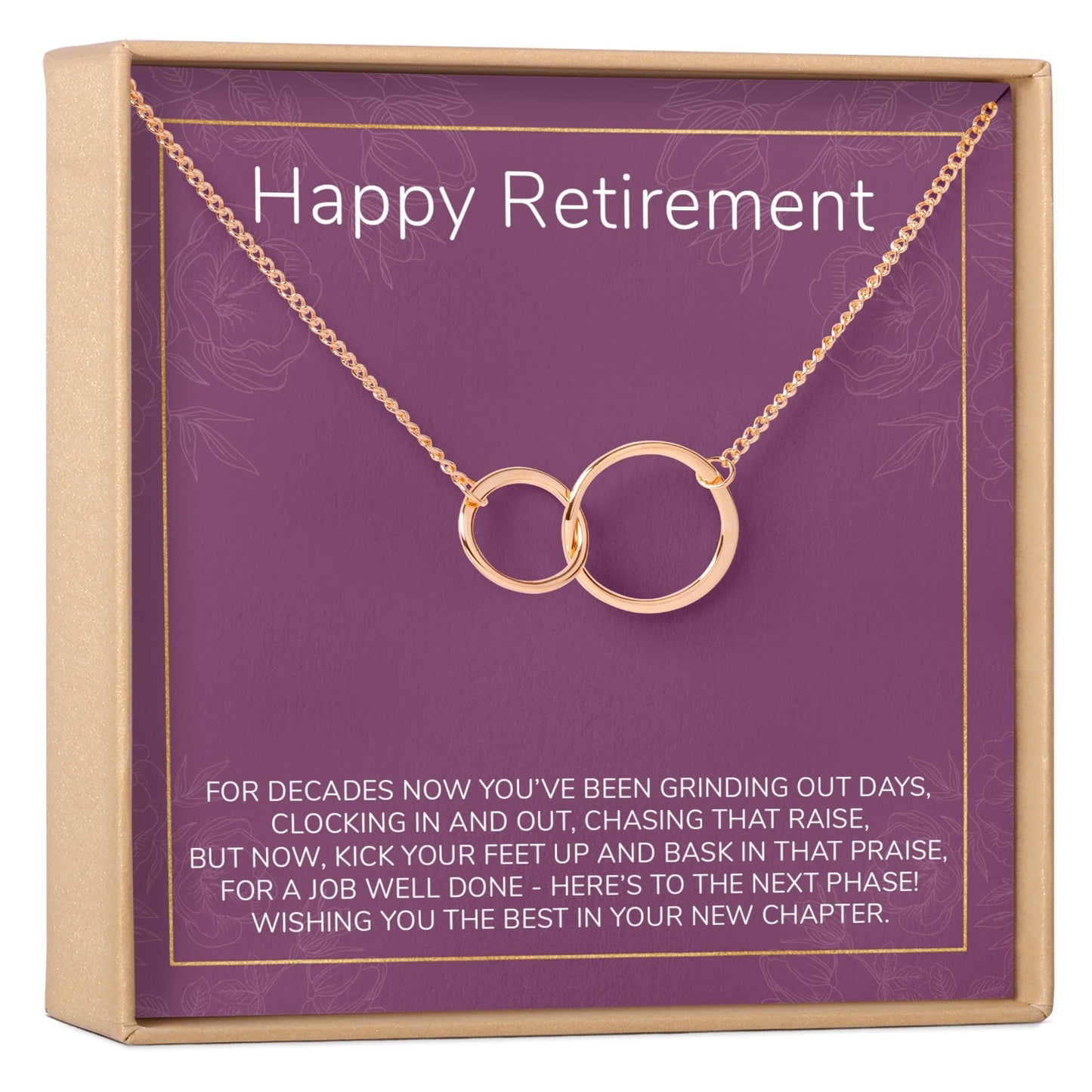 Retirement Necklace, Multiple Styles