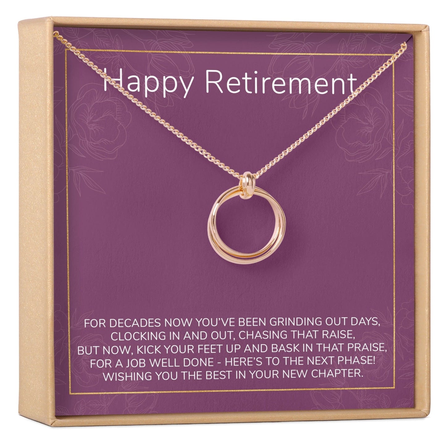Retirement Necklace, Multiple Styles