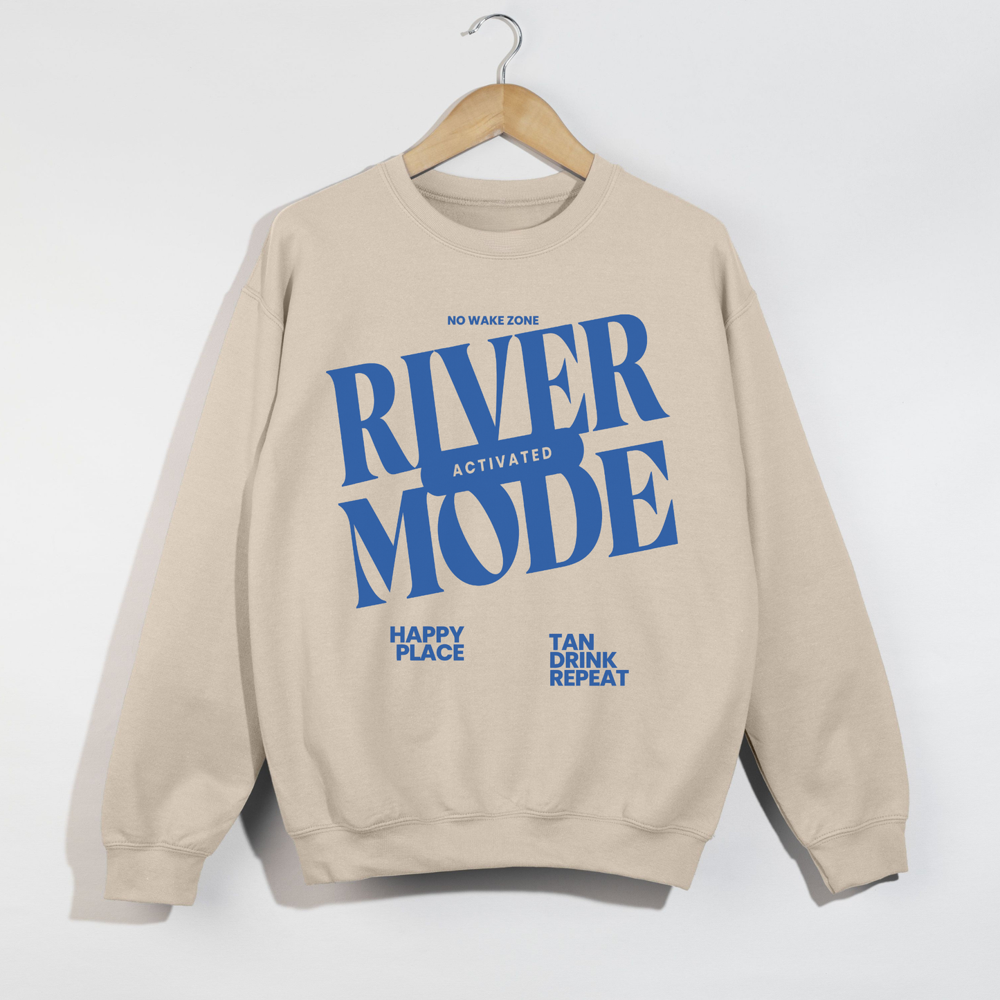River Mode Activated Crewneck