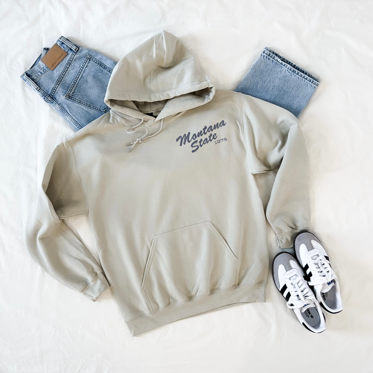 Montana State Rodeo Hoodie | Vintage Western Cowboy Graphic Sweatshirt
