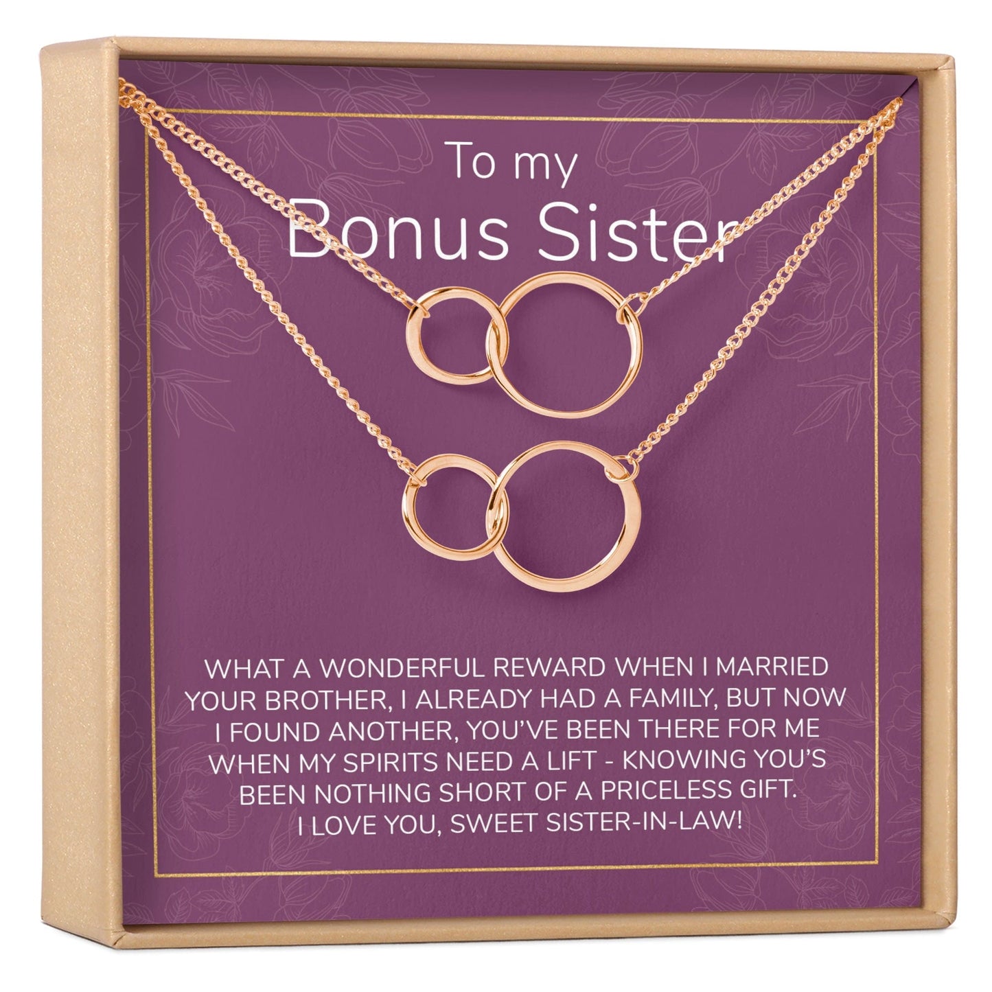 Sister-In-Law Necklace, Multiple Styles