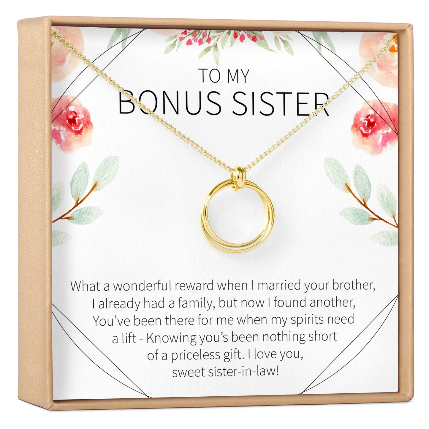 Sister-In-Law Necklace, Multiple Styles