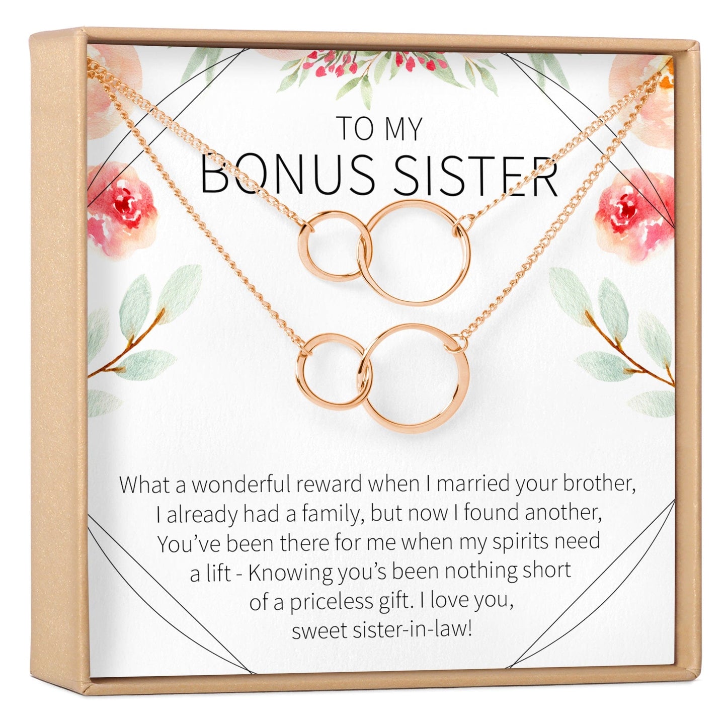 Sister-In-Law Necklace, Multiple Styles