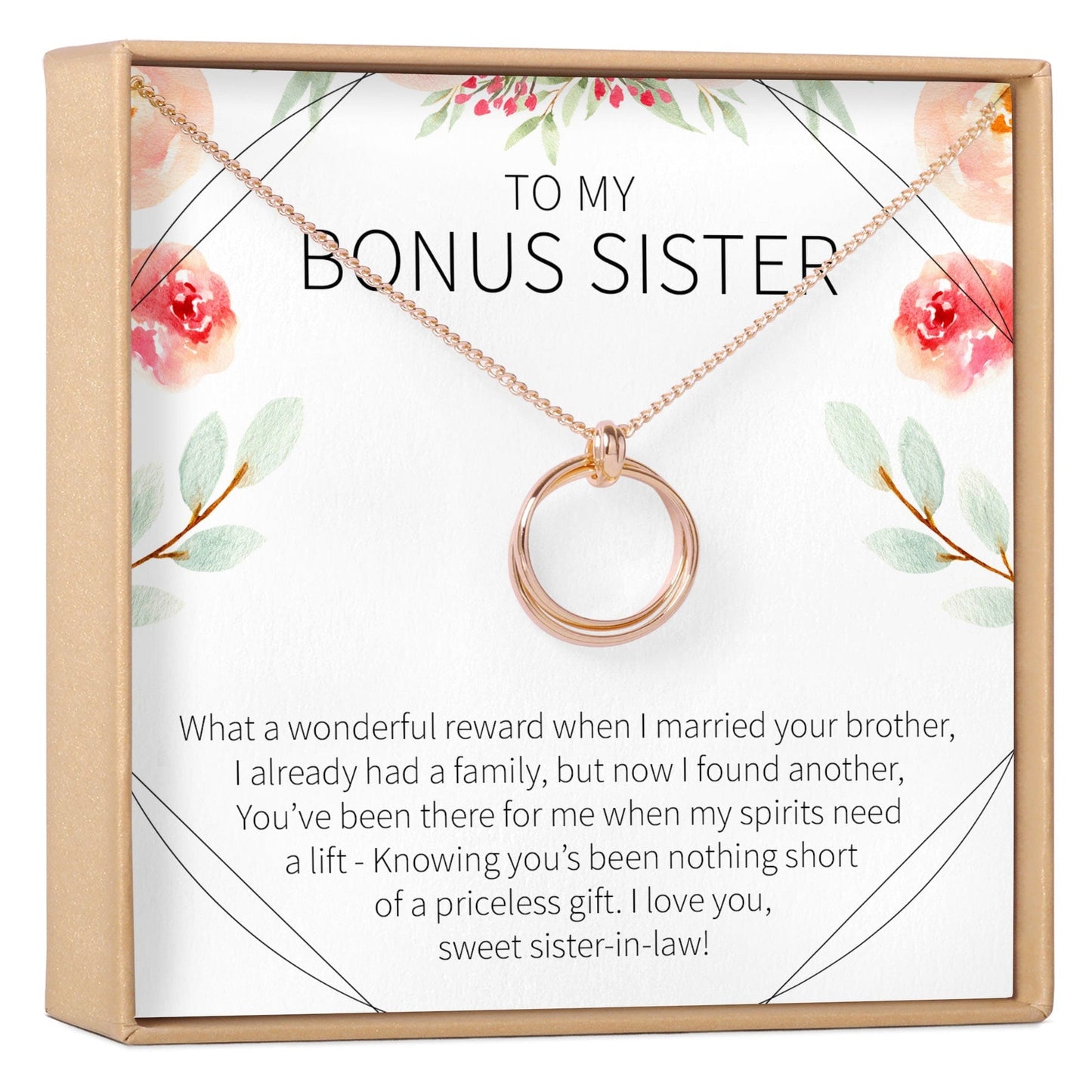 Sister-In-Law Necklace, Multiple Styles