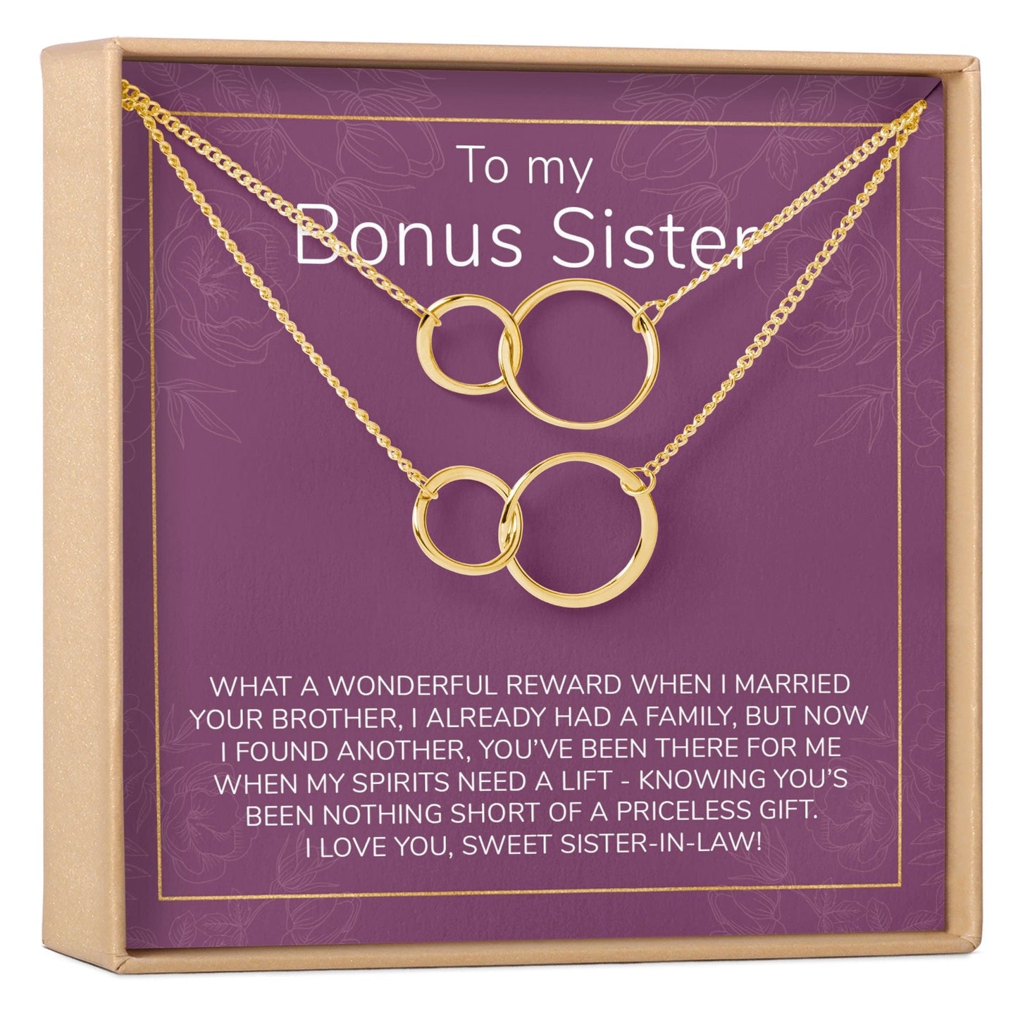 Sister-In-Law Necklace, Multiple Styles