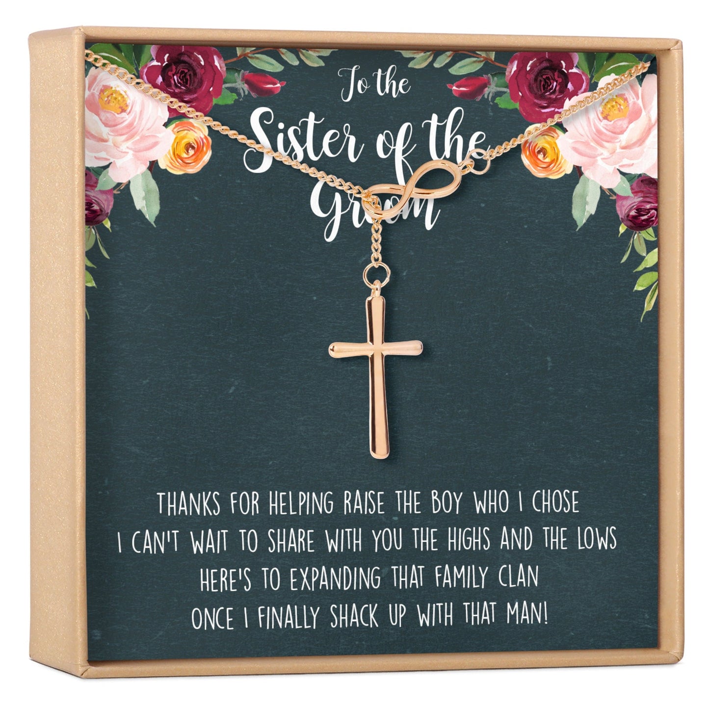 Sister of the Groom Necklace