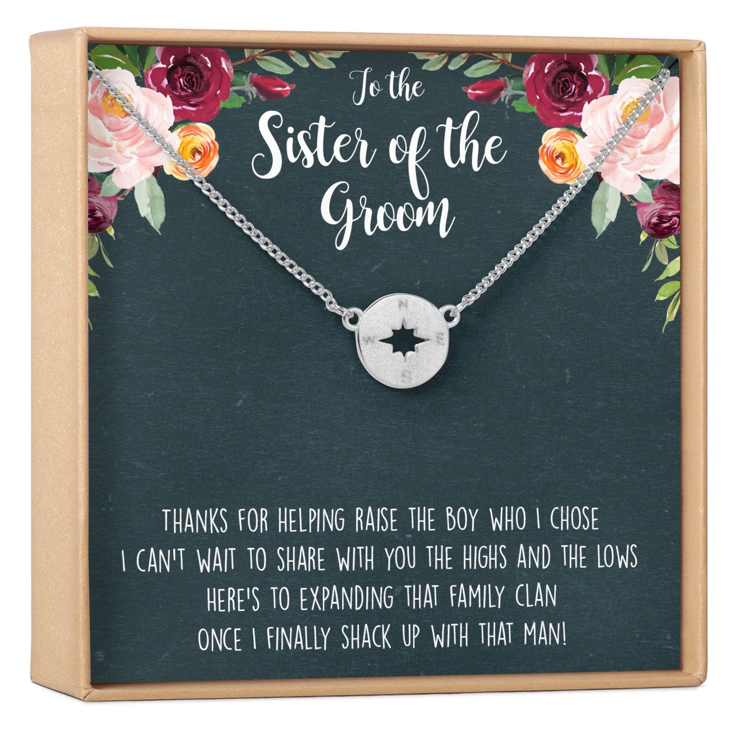 Sister of the Groom Necklace