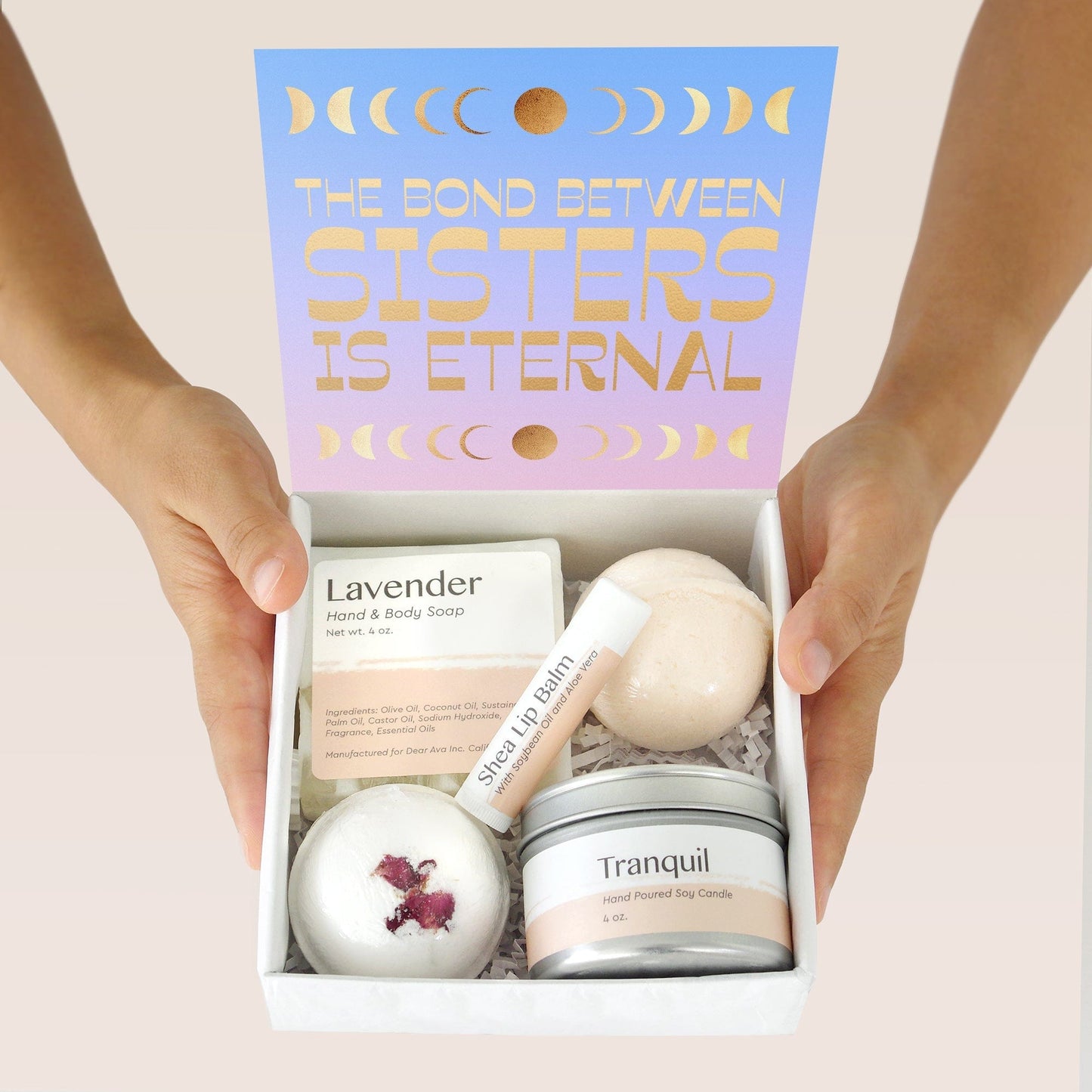 Sisters DoubleCircleNecklace Gift Box Set