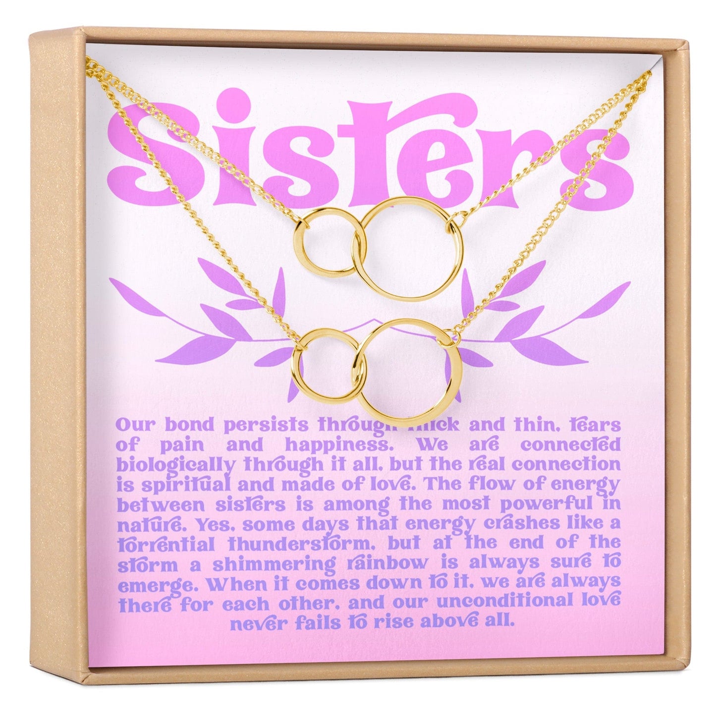Sisters Necklace, Multiple Styles