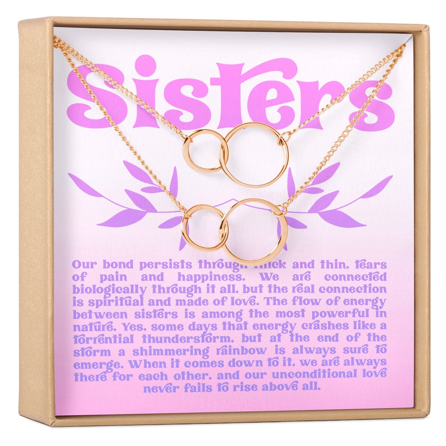 Sisters Necklace, Multiple Styles