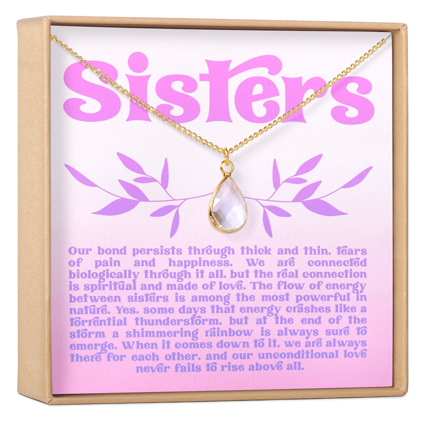 Sisters Necklace, Multiple Styles