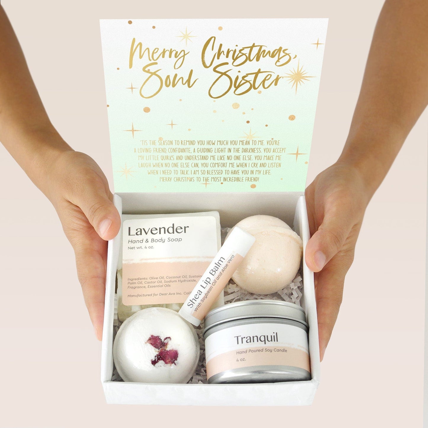 Soul Sisters Christmas Compass Necklace Gift Box Set
