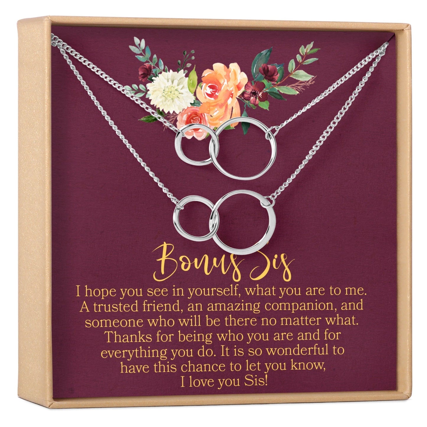 Soul Sisters Double Circles Necklace Set
